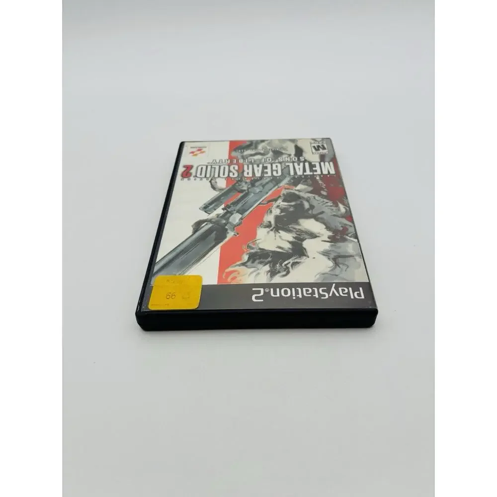 Metal Gear Solid 2 Sons Of Liberty Sony Playstation 2 PS2 Tested Works VG Cond